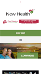 Mobile Screenshot of newhealthcorp.com